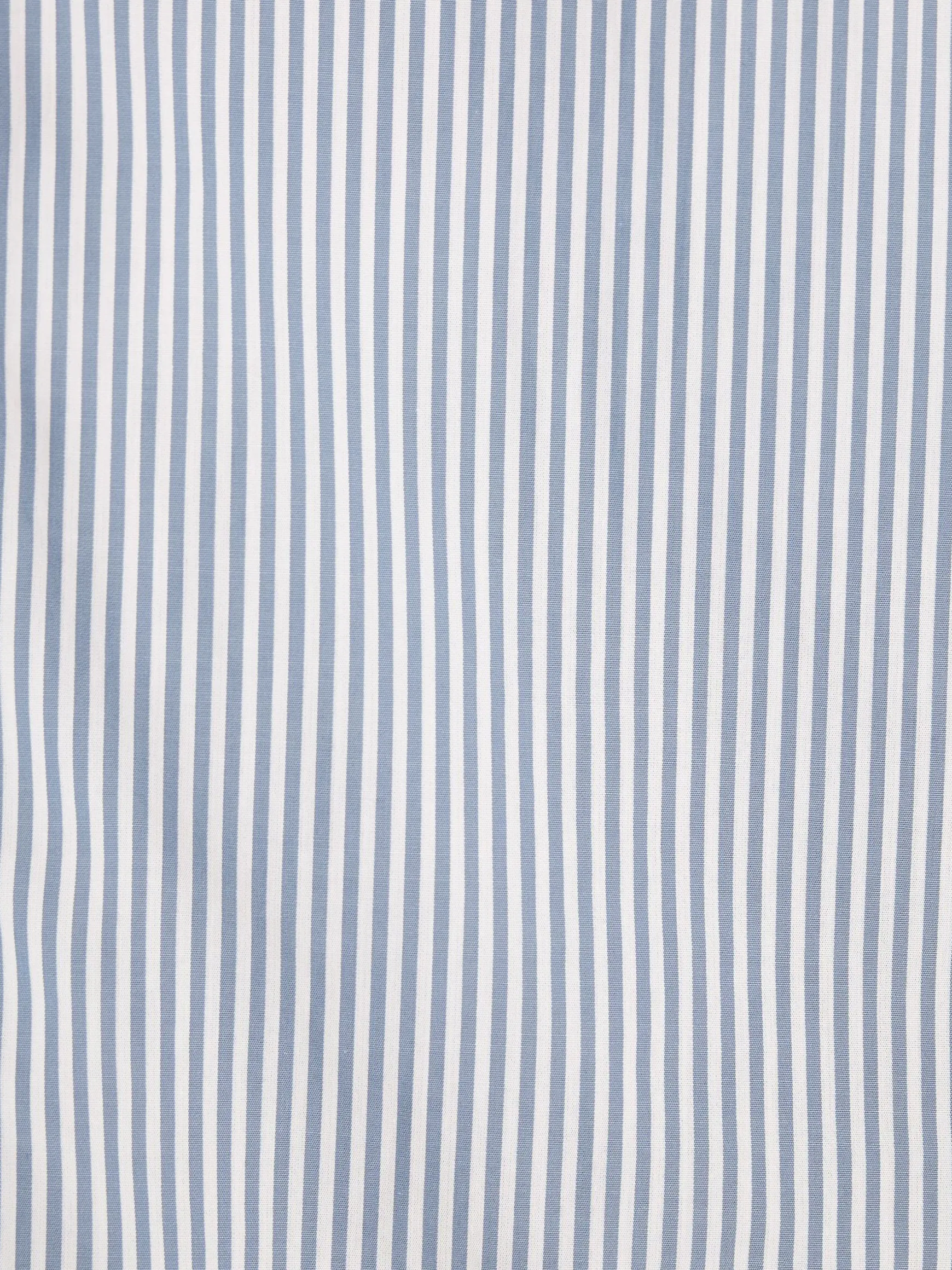 Navy Stripe Cotton Shirt