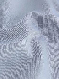 Next Blue Regular Fit Twill Single Cuff Shirt