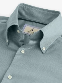 Next Green Regular Fit Twill Single Cuff Shirt
