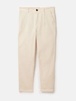 Oaksey Cream Jumbo Cord Trousers