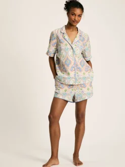 Olivia Multi/White Pyjama Set