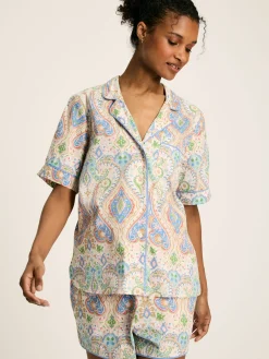 Olivia Multi/White Pyjama Set