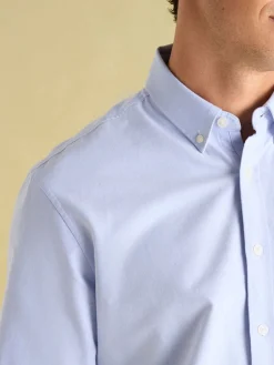 Oxford Blue Long Sleeve Classic Fit Shirt