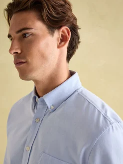 Oxford Blue Long Sleeve Classic Fit Shirt