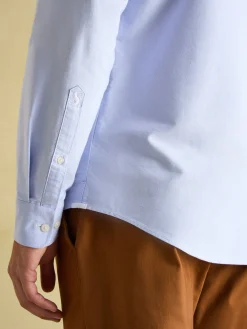 Oxford Blue Long Sleeve Classic Fit Shirt