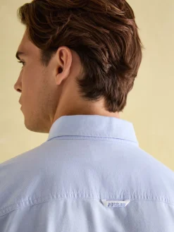 Oxford Blue Long Sleeve Classic Fit Shirt