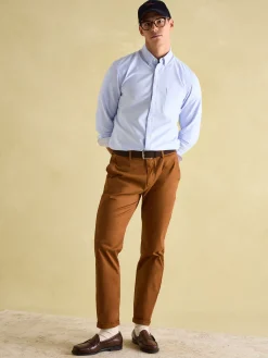 Oxford Blue Long Sleeve Classic Fit Shirt