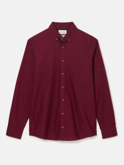 Oxford Burgundy Long Sleeve Classic Fit Shirt