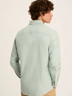 Oxford Sage Green Long Sleeve Classic Fit Shirt