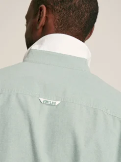 Oxford Sage Green Long Sleeve Classic Fit Shirt