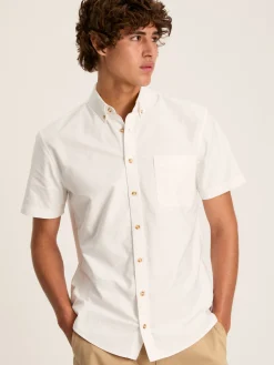 Oxford White Short Sleeve Classic Fit Shirt