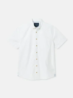 Oxford White Short Sleeve Classic Fit Shirt