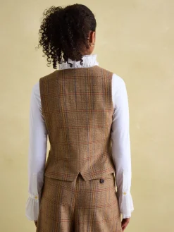 Penrose Check Tweed Waistcoat