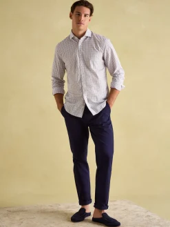 Pink Check Cotton Shirt