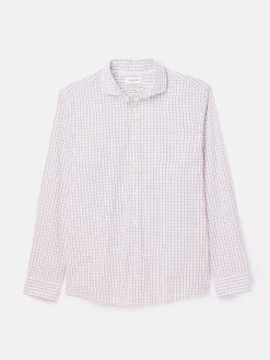 Pink Check Cotton Shirt