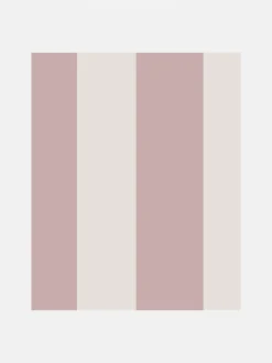 Pink Harborough Stripe 10M Wallpaper
