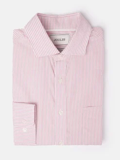 Pink Stripe Cotton Shirt