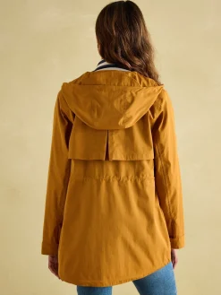 Portwell Dark Yellow Waterproof Raincoat With Hood