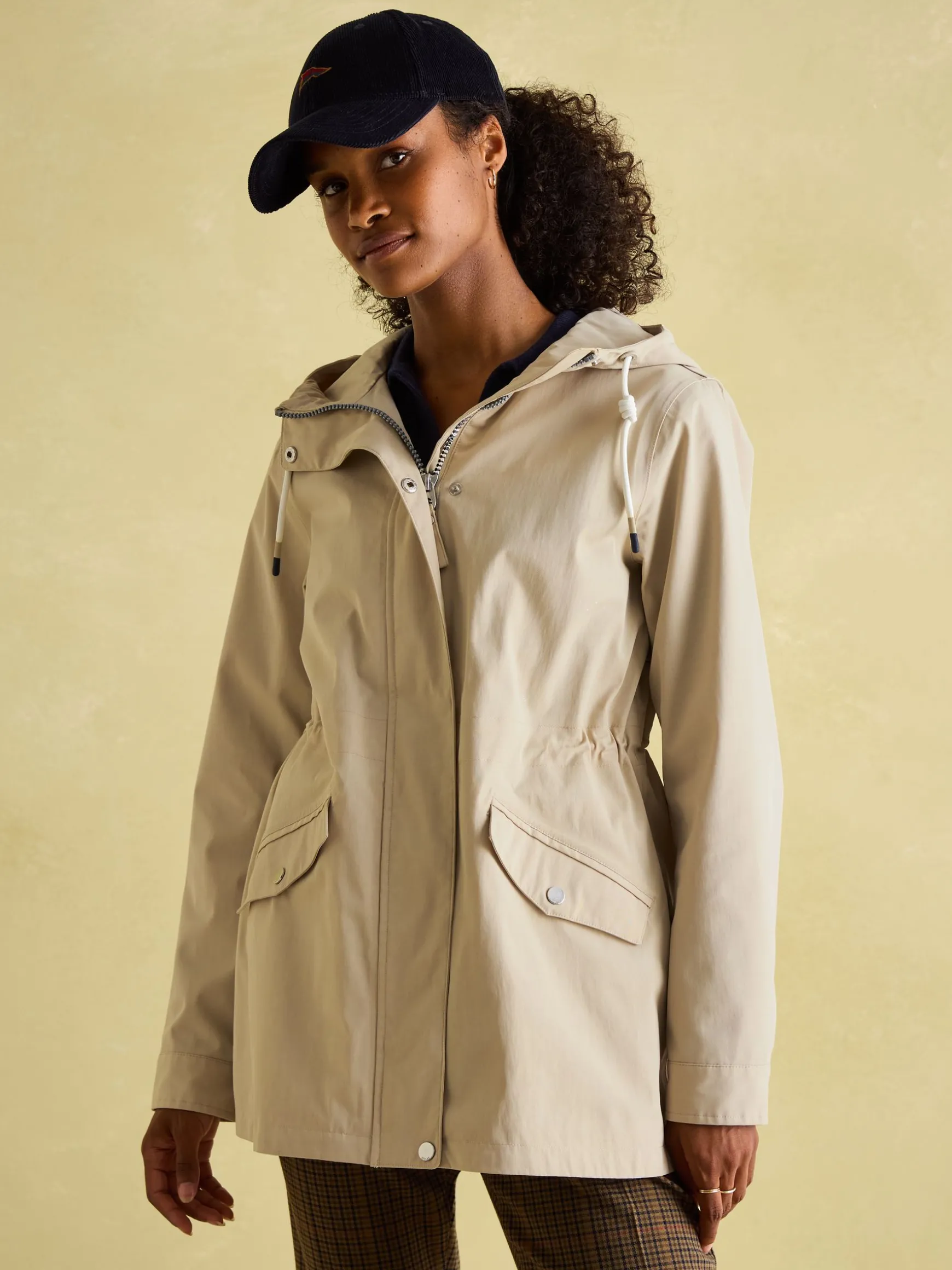 Portwell Neutral Waterproof Raincoat With Hood