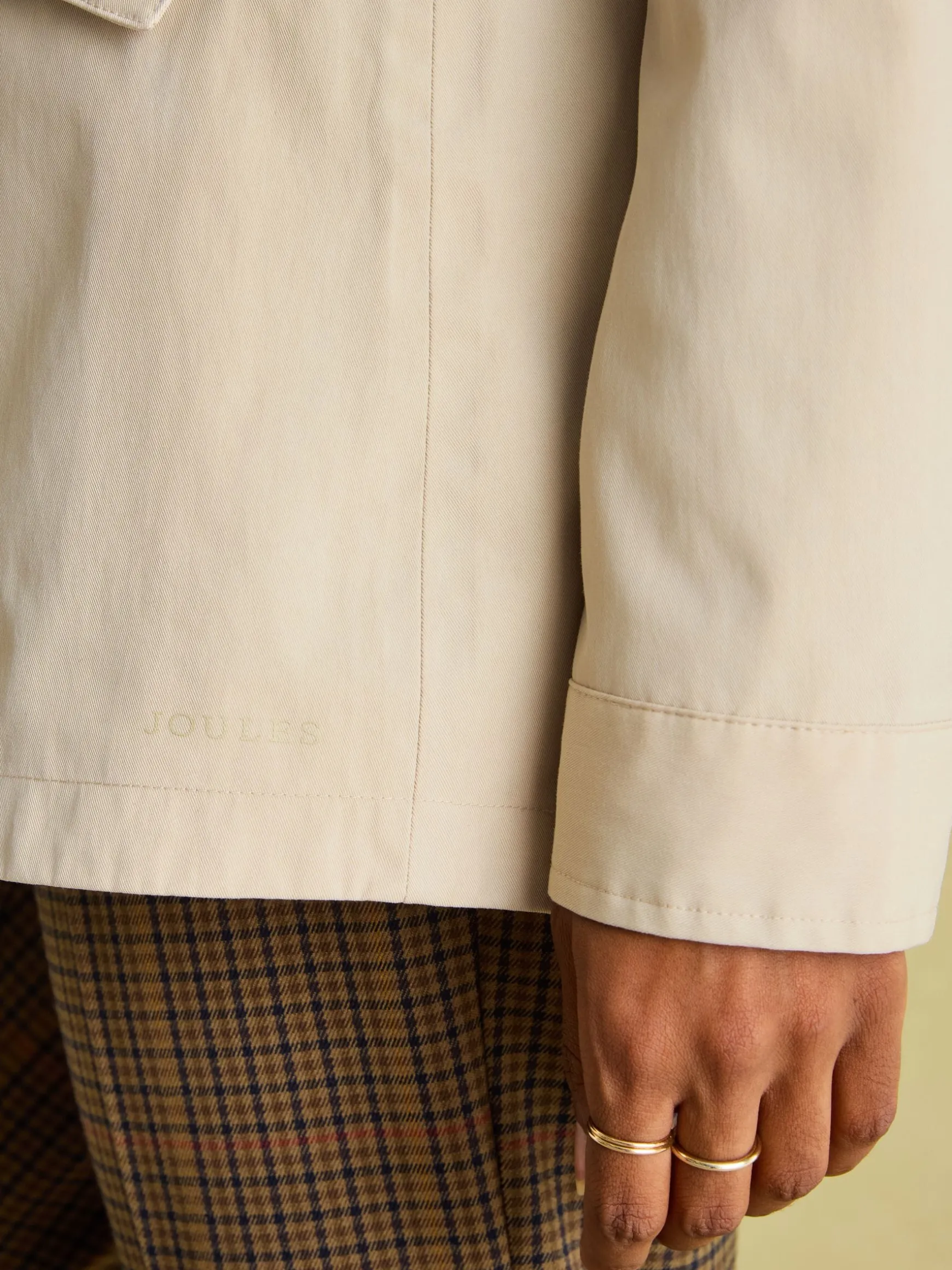 Portwell Neutral Waterproof Raincoat With Hood