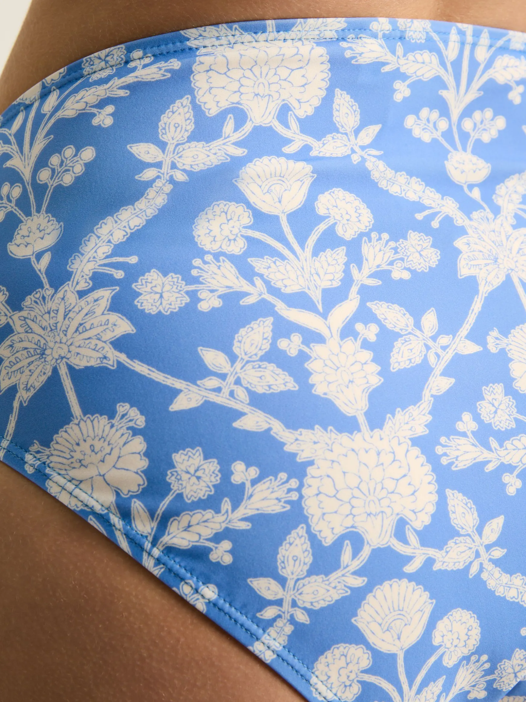 Posy Blue/White Bikini Bottoms