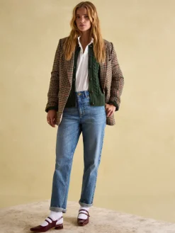 Rafferty Green Cable Knit Cardigan