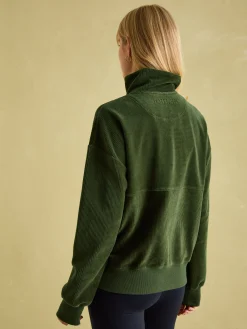 Renee Green Corduroy Sweatshirt