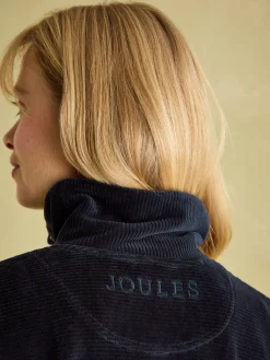 Renee Navy Blue Corduroy Sweatshirt