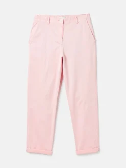 Rose Pink Slim Fit Chino Trousers