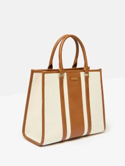 Rushbury Tan/Ecru Tote Bag