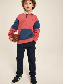 Samson Navy Blue Chino Trousers