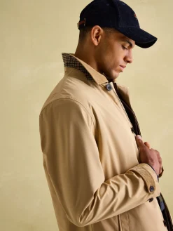 Sandford Tan Brown Waterproof Raincoat