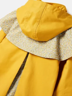 Seacombe Yellow Waterproof Hooded Raincoat with Cape