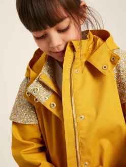 Seacombe Yellow Waterproof Hooded Raincoat with Cape