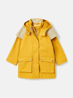 Seacombe Yellow Waterproof Hooded Raincoat with Cape