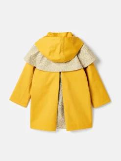 Seacombe Yellow Waterproof Hooded Raincoat with Cape