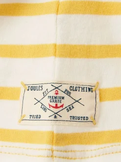 Skye Yellow Striped Jersey T-Shirt Dress