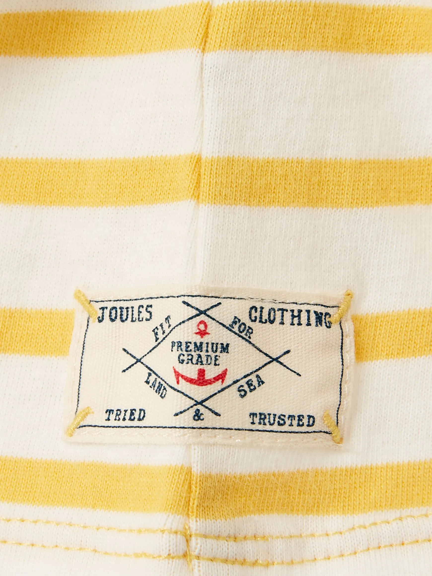 Skye Yellow Striped Jersey T-Shirt Dress
