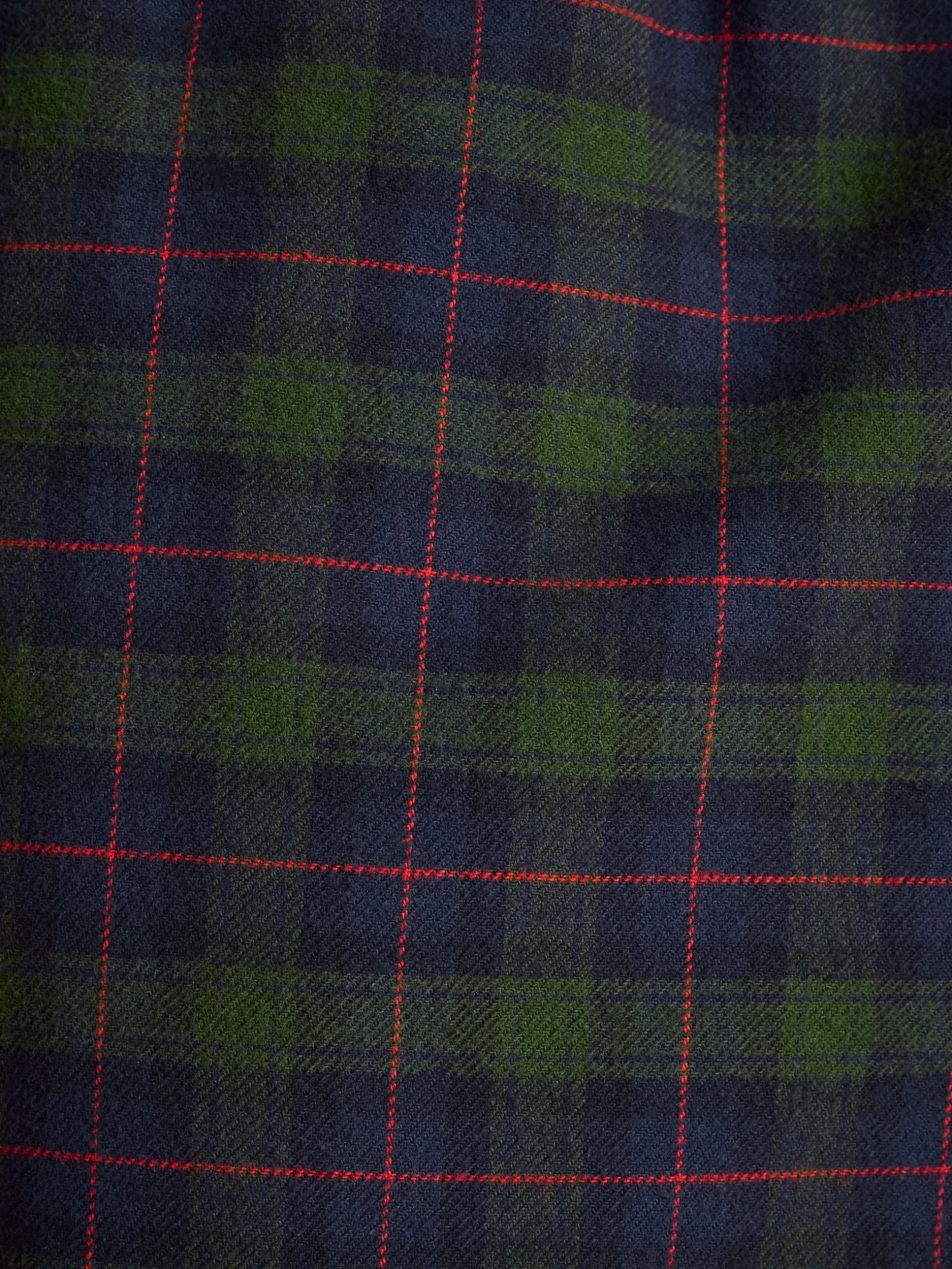Sleeper Green/Navy Checked Pyjama Bottoms