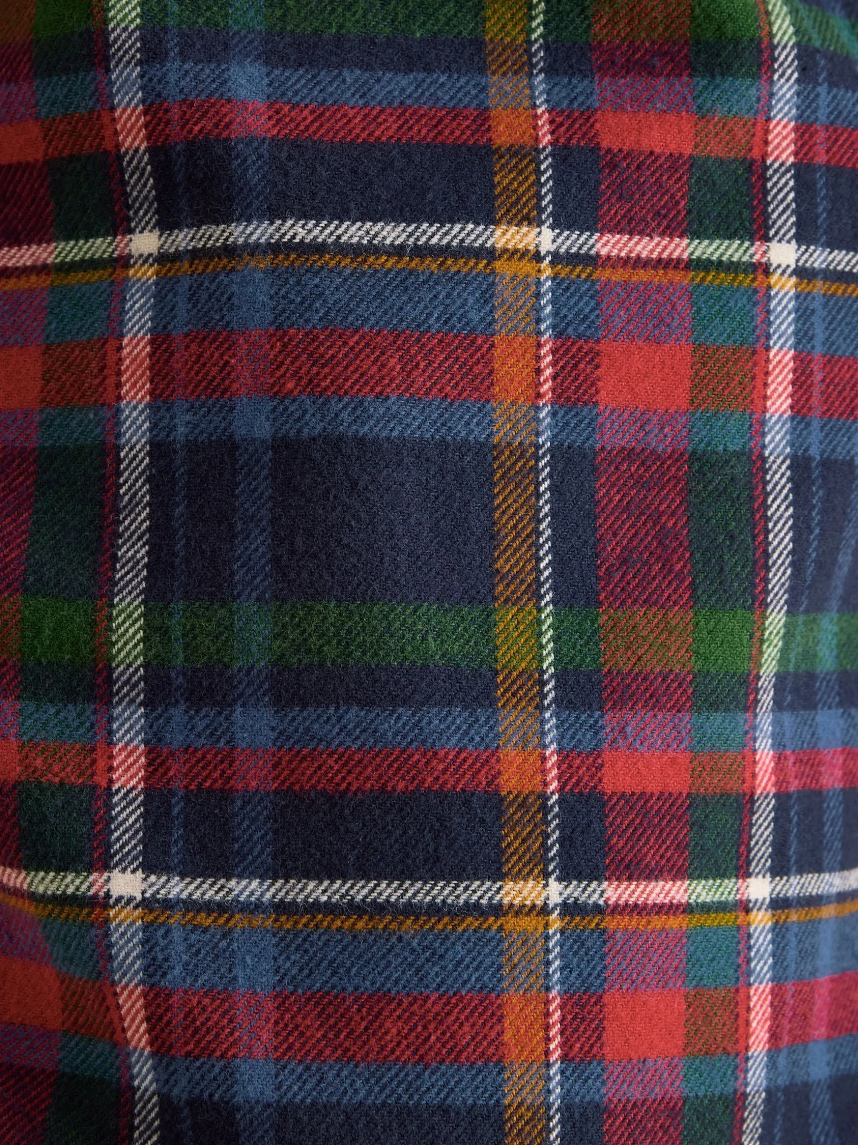 Sleeper Navy Checked Pyjama Bottoms