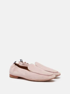 Sloane Narrow Fit Pink Suede Loafers