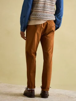 Stamford Brown Slim Fit Chinos