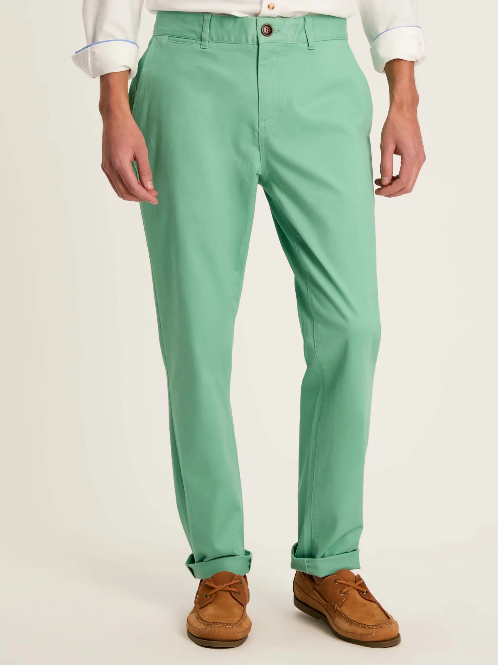 Stamford Green Slim Fit Chinos