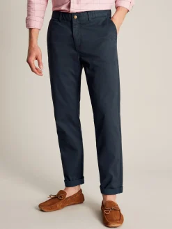 Stamford Navy Blue Slim Fit Chinos