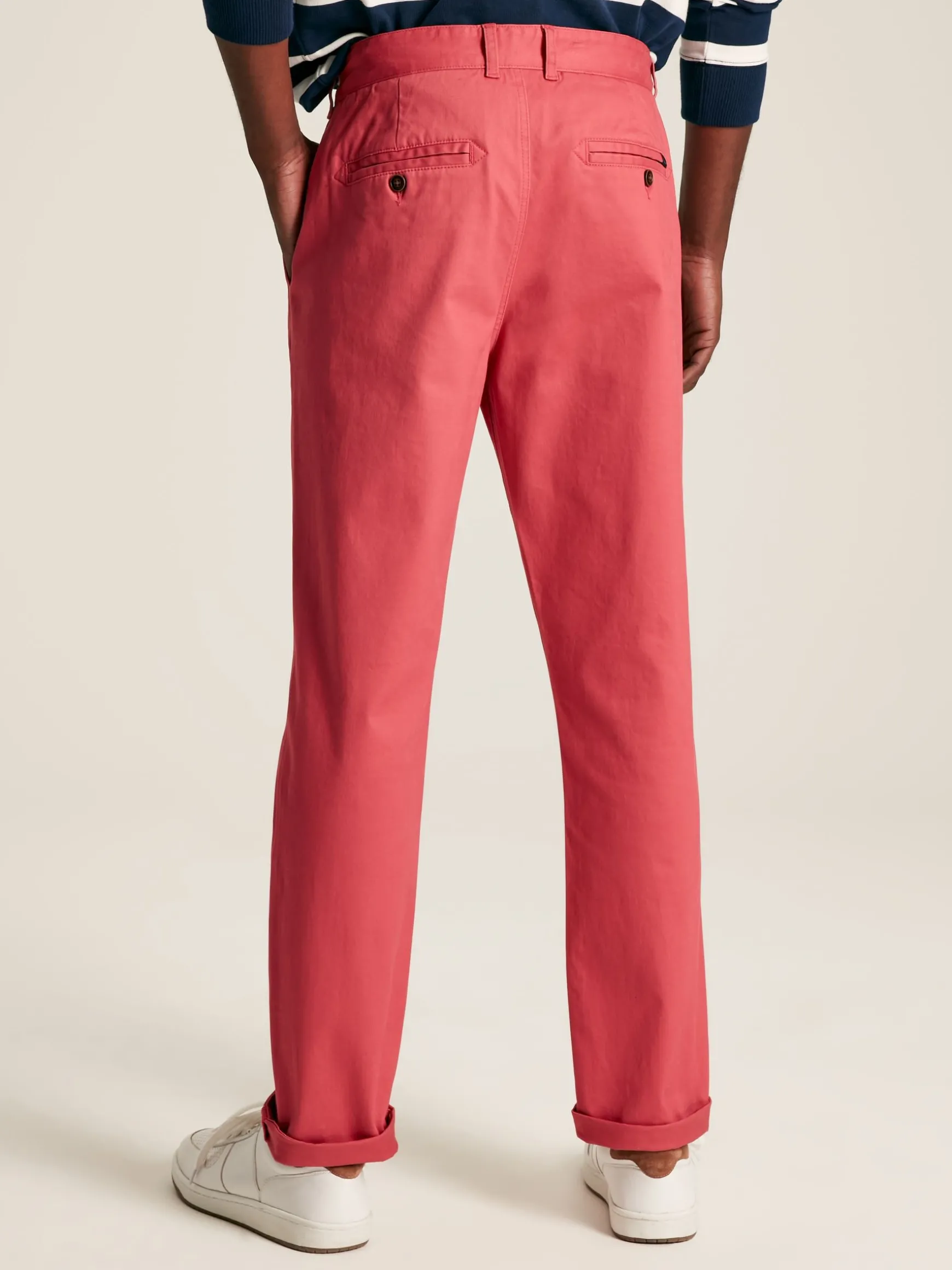 Stamford Pink Slim Fit Chinos