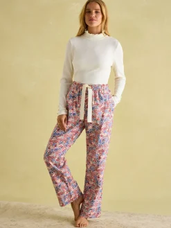 Stella Cream Cotton Pyjama Bottoms