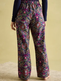 Stella Navy Cotton Pyjama Bottoms