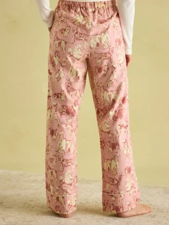 Stella Pink Cotton Pyjama Bottoms
