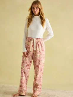 Stella Pink Cotton Pyjama Bottoms