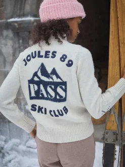 Summit Cream Quarter Zip Ski Jumper